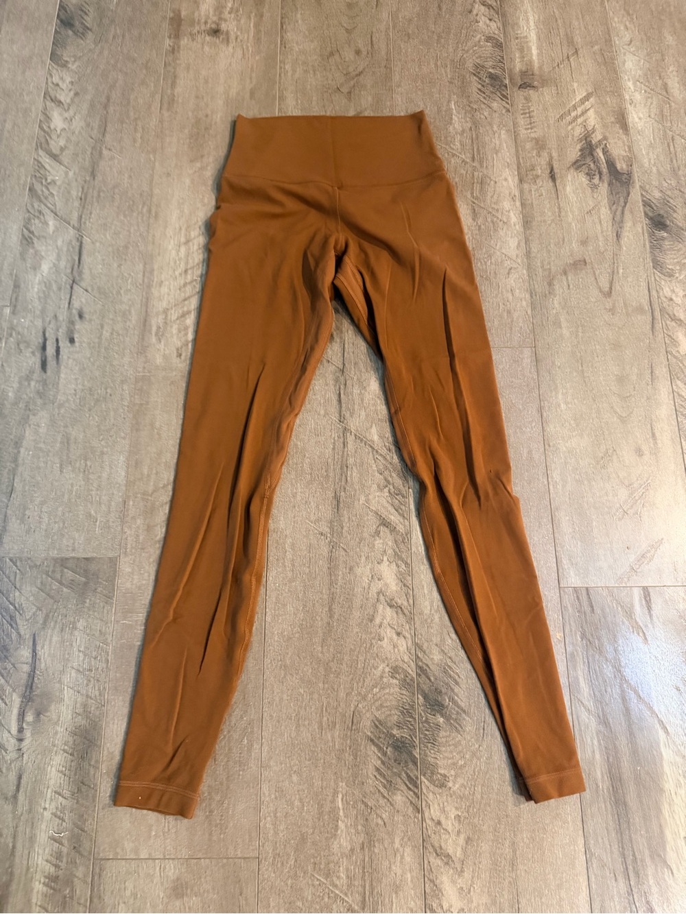 lululemon athletica Rust High-Rise Leggings